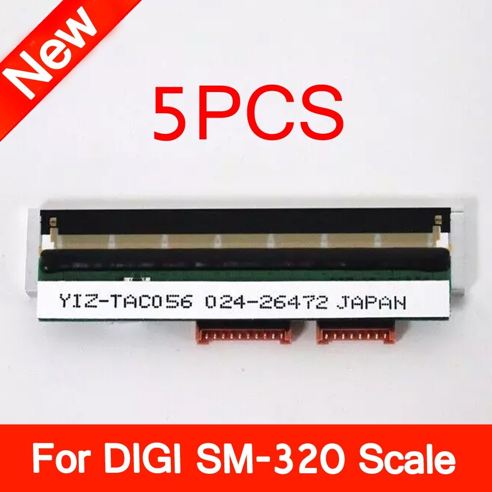 5PCS 100% New Thermal Printhead For Digi SM320 SM-320 Scale Printers Print head