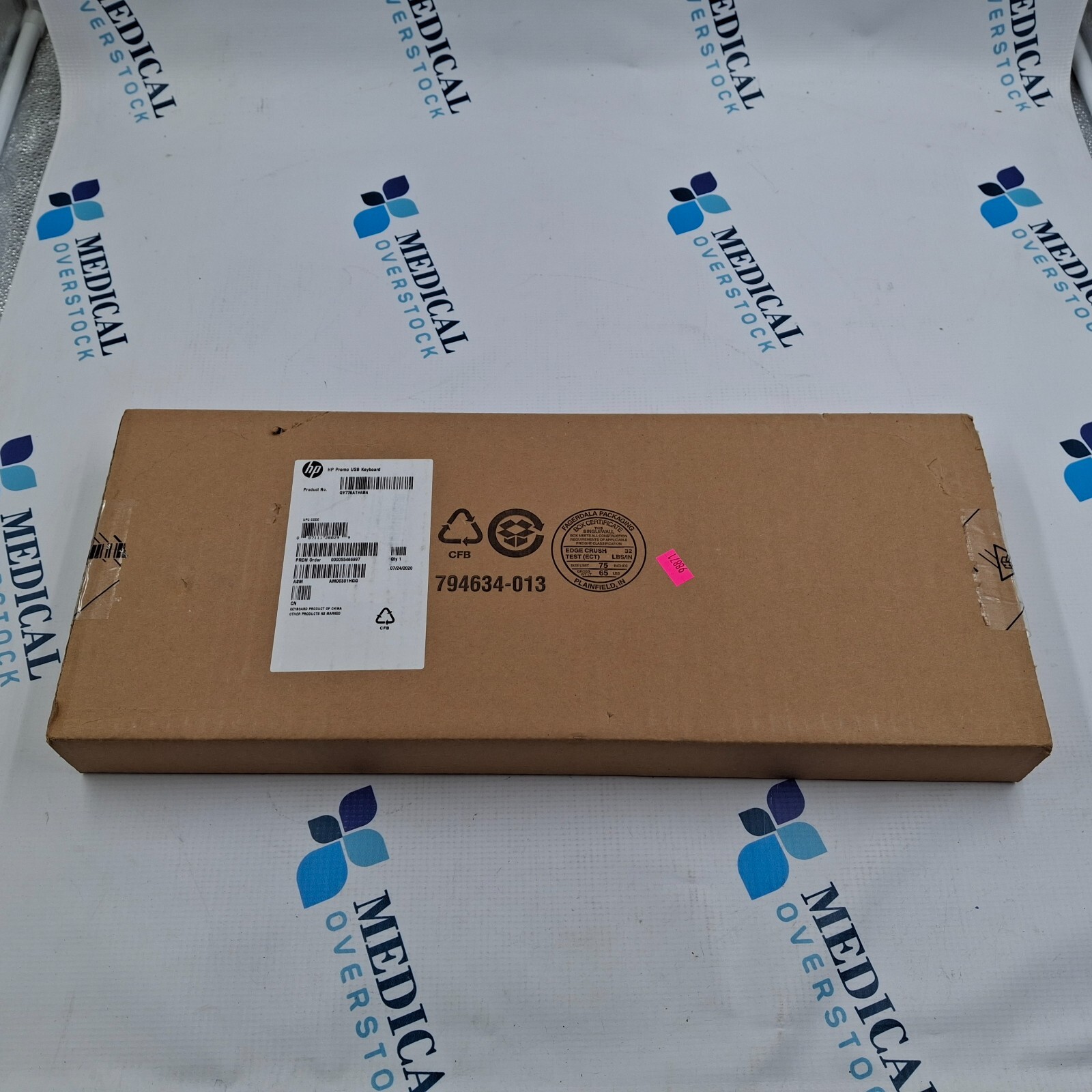 HP Promo USB Keyboard P/N QY776AT#ABA