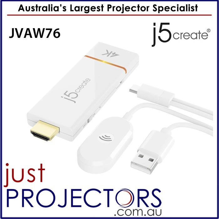 J5create JVAW76 Screencast HDMI Wireless Display Adapter