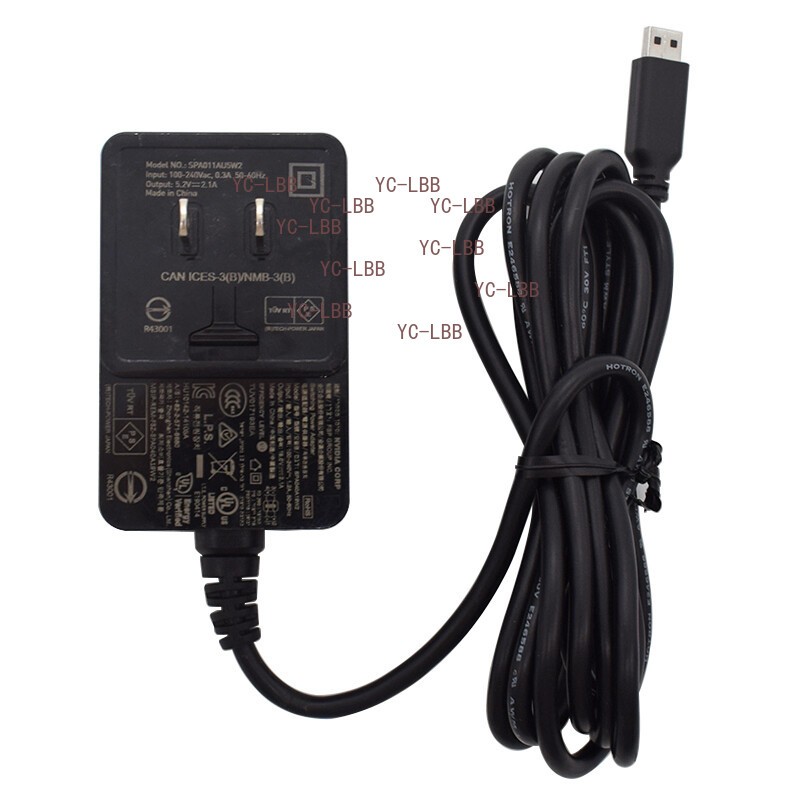 Nvidia Shield TV Pro Media Server AC Adapter Power Supply SPA040A19W2 19.0V 2.1A