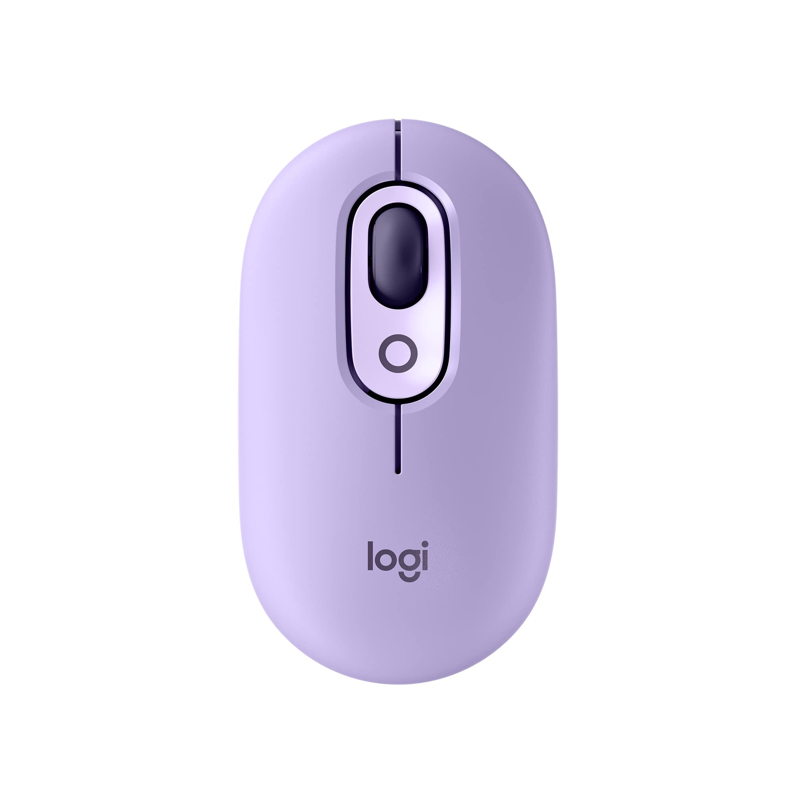 Logitech POP Mouse Lavender Wireless Silent Mouse Emoji Customization