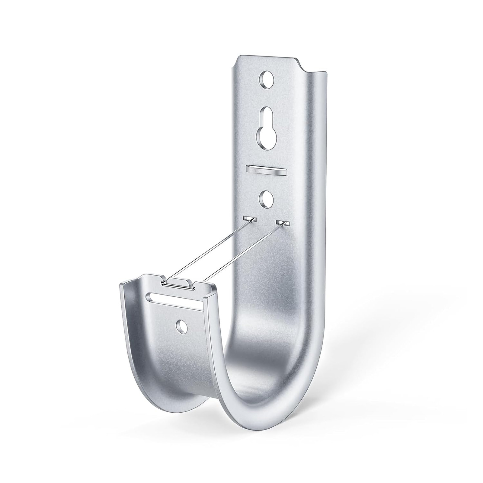 Cable Support J-Hooks Galvanized Steel 2-Inch with Retainer Clips for Cable
