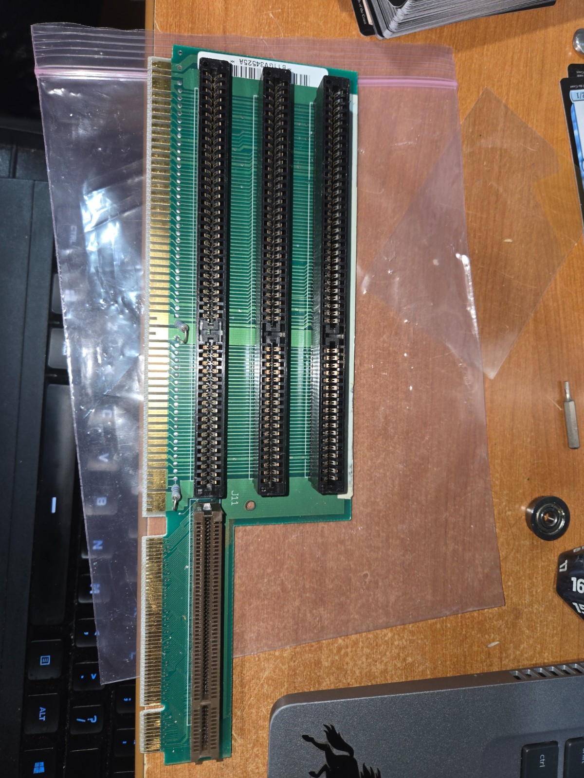 VINTAGE   IBM Riser Card 61G3167 EC D06509 
