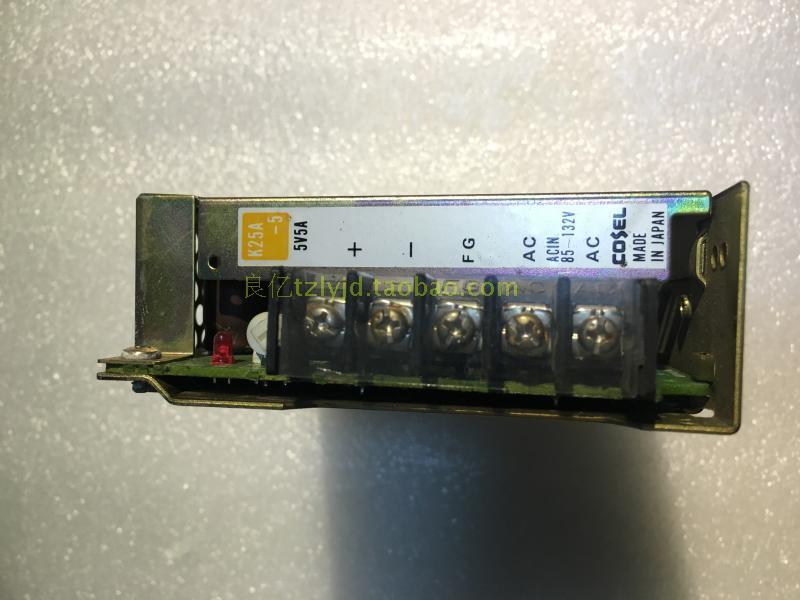 1pc used COSEL K25A-5 100V Input power 25W 5V 5A