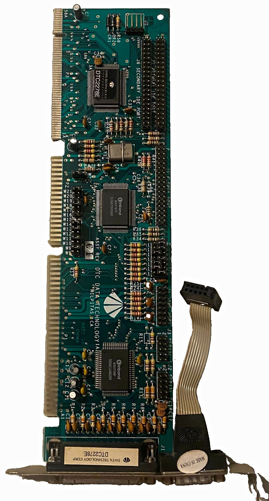 Data Technology Corp PCI Graphics Card National Semiconductor DT0227BE VGA