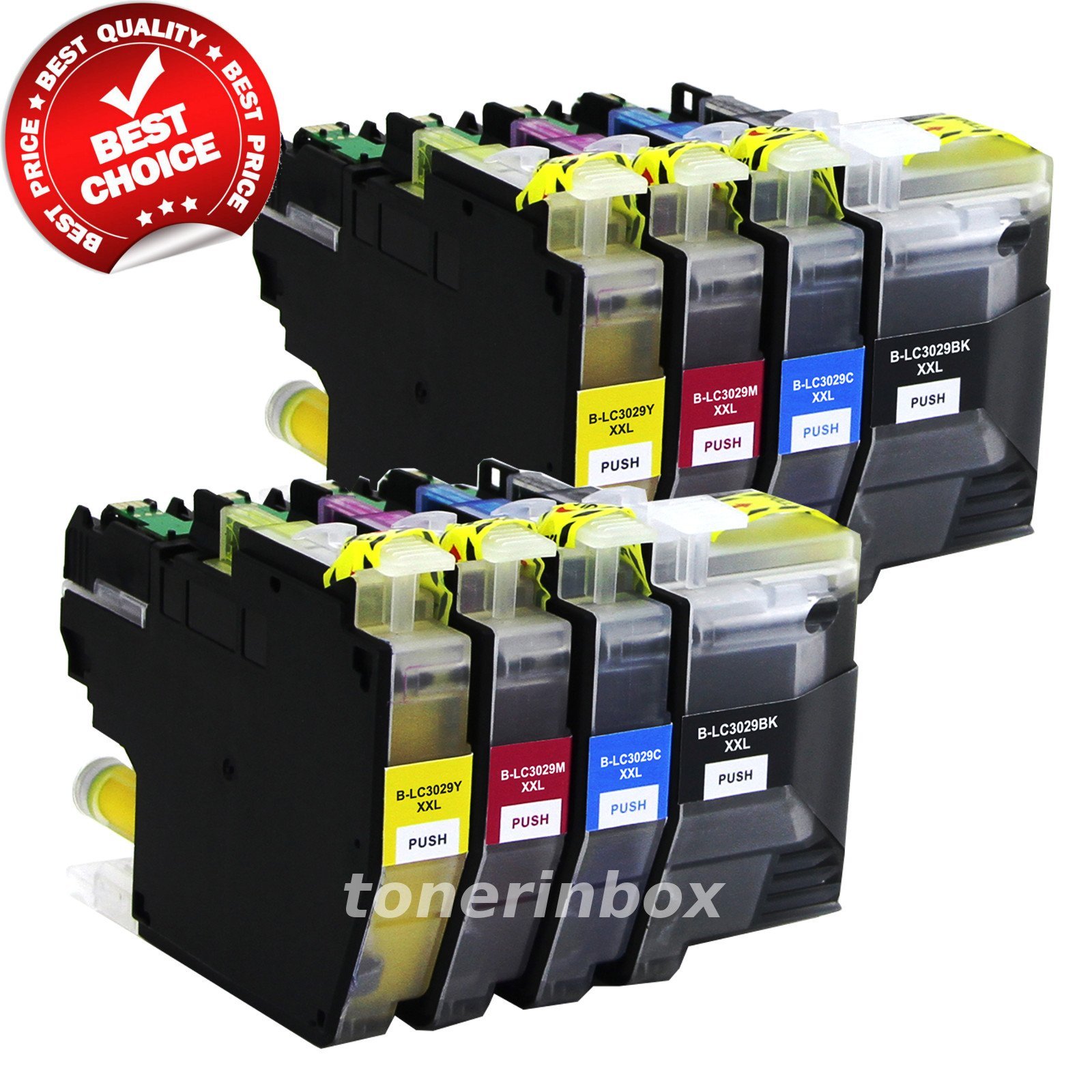 8 pack LC3029 XXL Ink Cartridge for Bro  MFC-J6535dw J6935dw J5930dw J5830dw