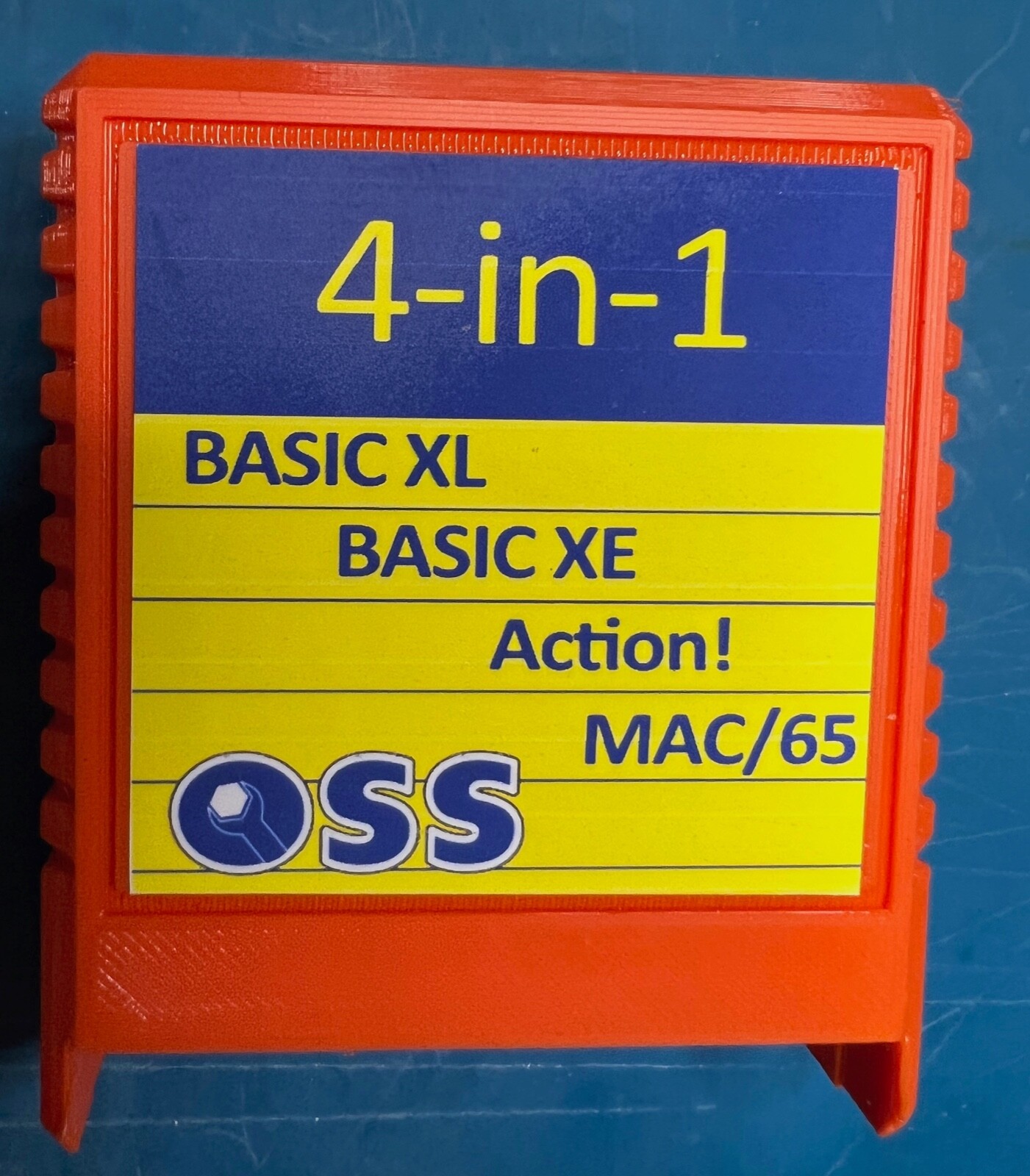 Atari OSS 4-1 Basic XL Basic XE MAC/65 ACTION   Choose your color