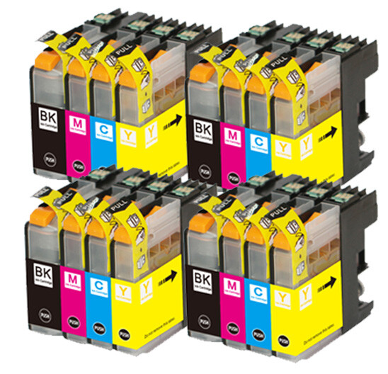 16PK Premium Ink fits Brother LC103 Series MFC-J650DW MFC-J870DW MFC-J475DW