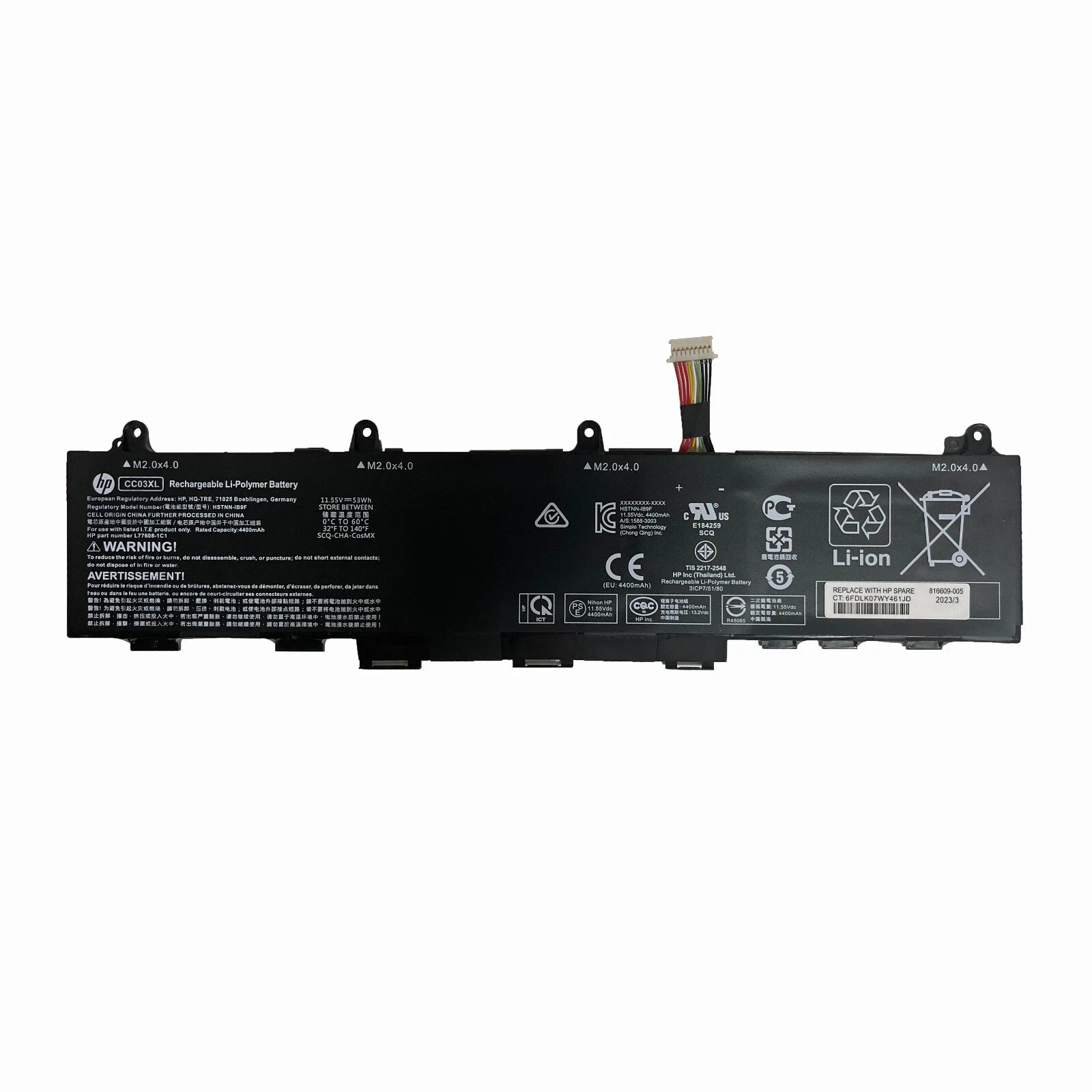 Original HP CC03XL Battery For ProBook 635  G7 G8 Aero ZBook Firefly 14 G7 G8
