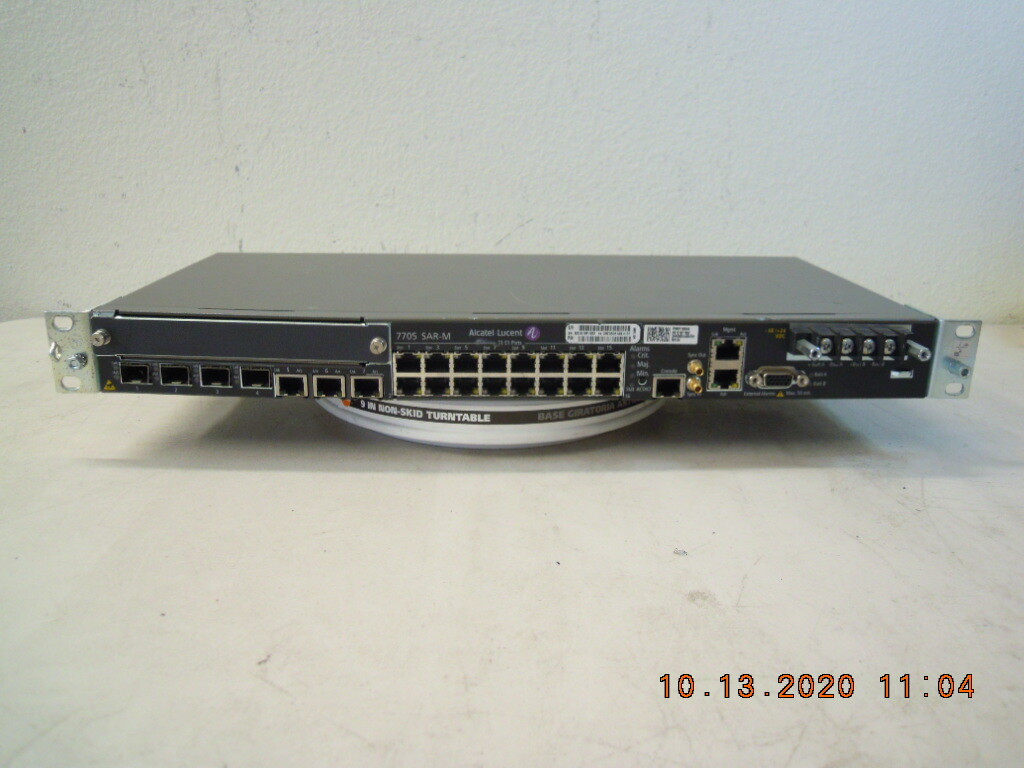 Alcatel Lucent 7705 SAR-M Service Aggregation Router T1/E1 P/N: 3HE05051AB 