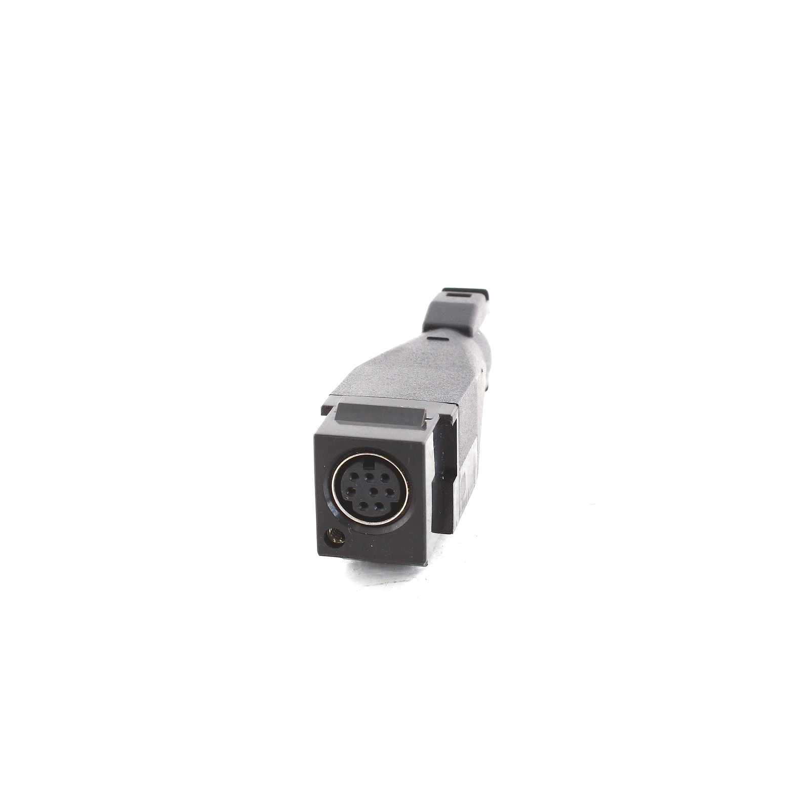 Hubbell Snap-Fit Keystone Coupler Adapter Female to Female 8-Pin S-Video SFAVCS