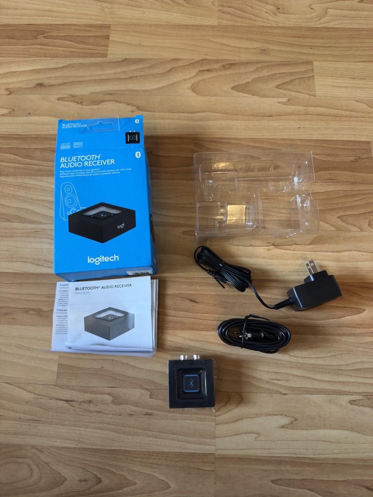 Logitech Wireless Bluetooth Stereo Audio Adapter Receiver 980-000910