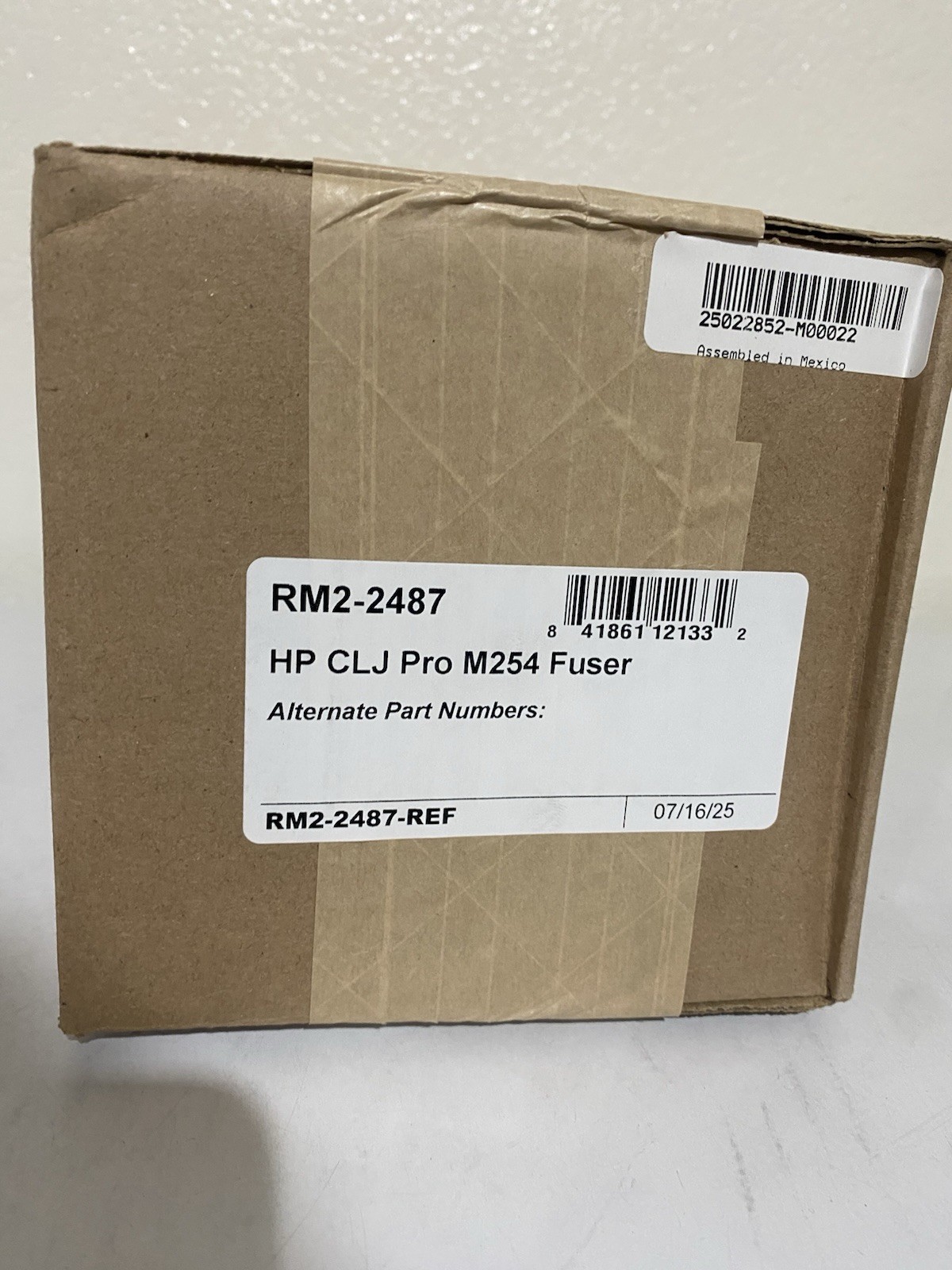 HP RM2-2487 Fuser Unit 110V Duplex For HP Laserjet ProM253 M254 M278 M281