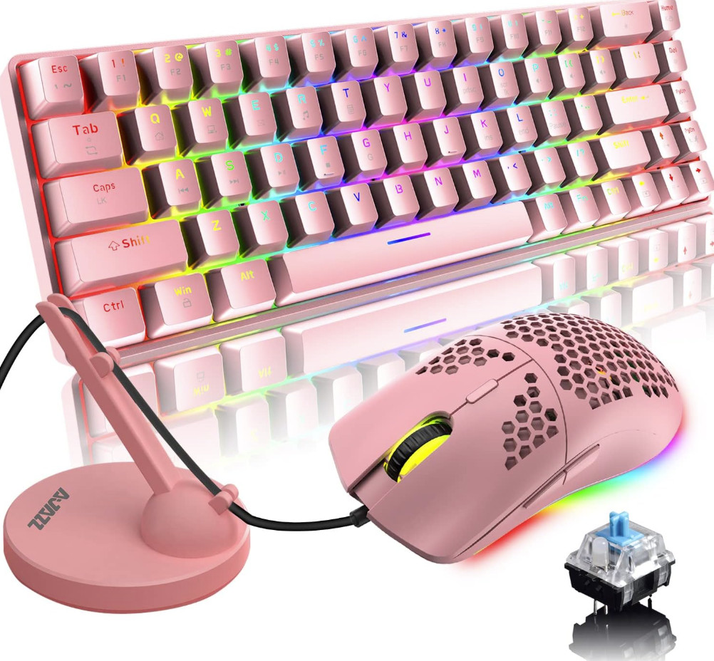 ZIYOULANG  3 In 1 Mechanical Keyboard, Gaming Mouse & Mouse Pad , Model# T8