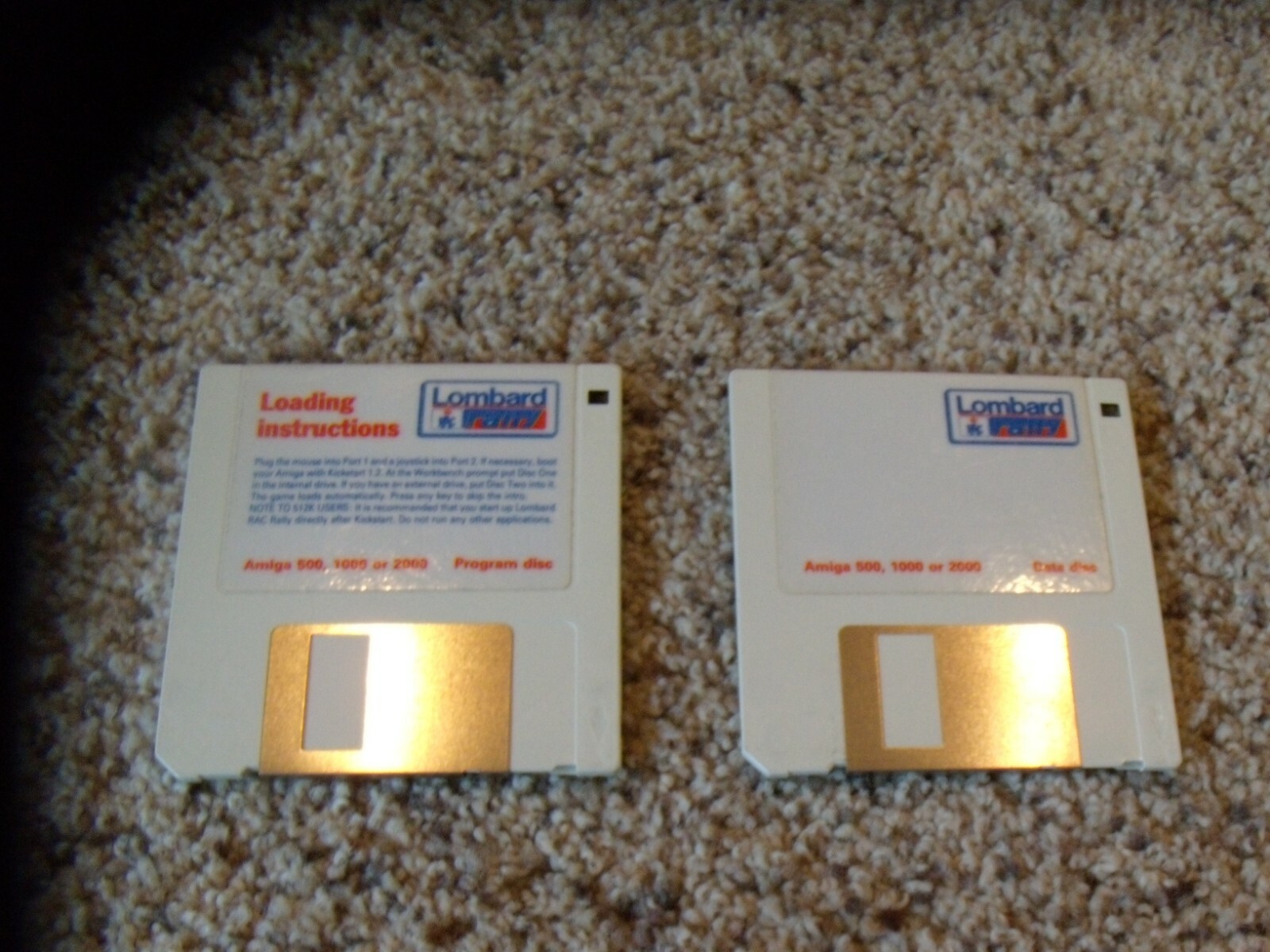 Lombard Rally Commodore Amiga 