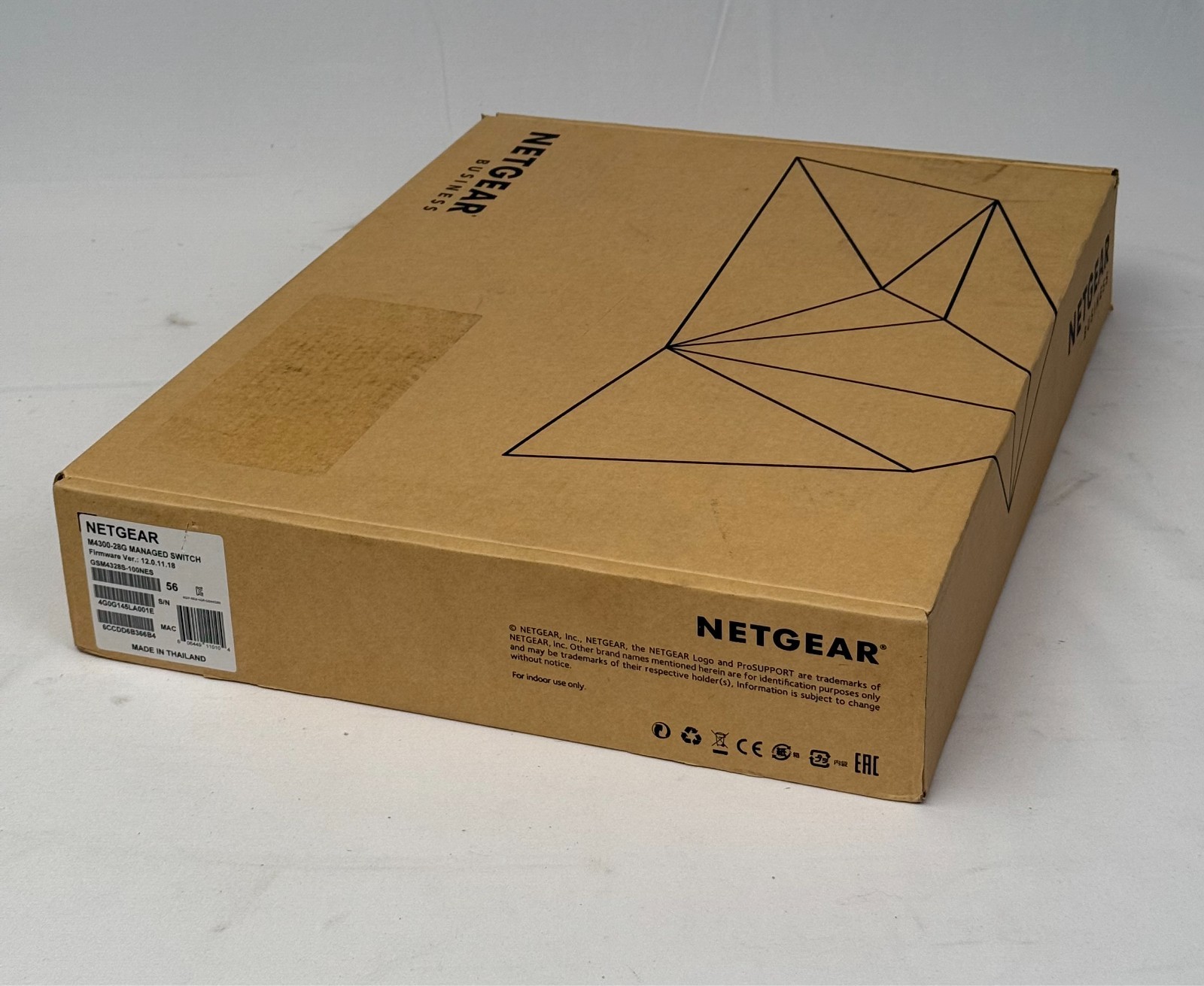 NETGEAR M4300-28G GSM4328S Layer3 Managed Switch 10G New in Box
