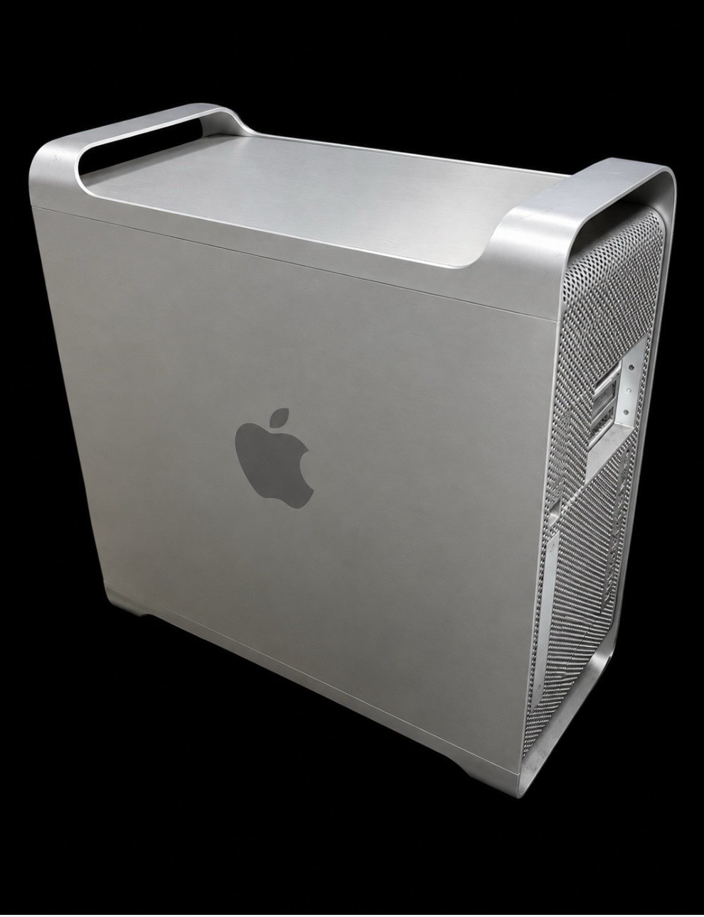 Apple Power Mac G5 (TESTED) Full Tower Aluminum Case Silver 2x3.5 2x5.25 USB FW