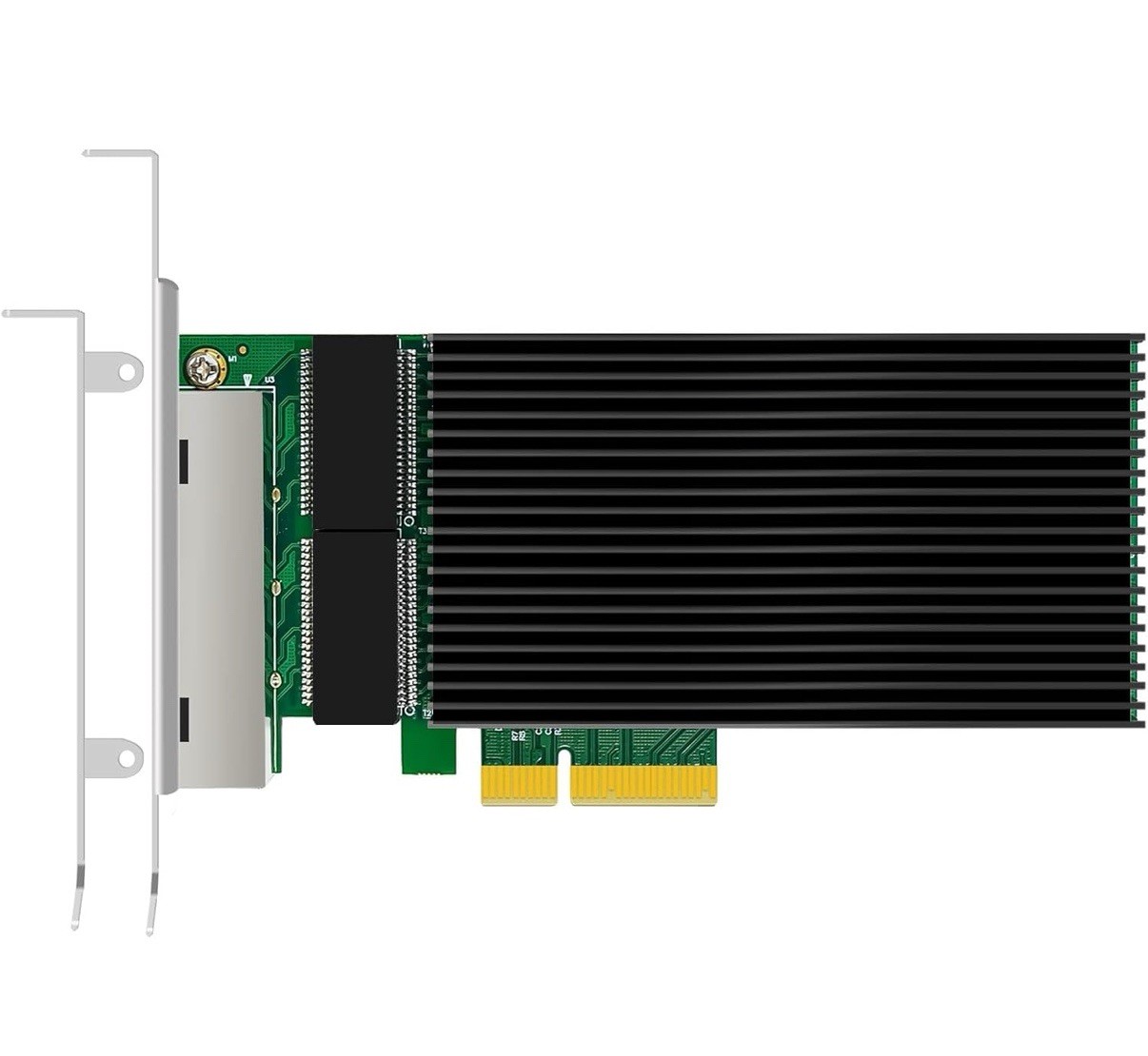 ST7419 Quad 2.5GbE PCIe Network Card, 4X Intel I226-V RJ45 Ports