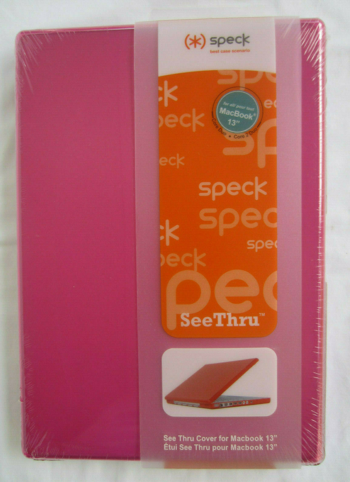 Speck See Thru Cover For Macbook Core Duo 13" Laptop NB13-PNK-See-V2