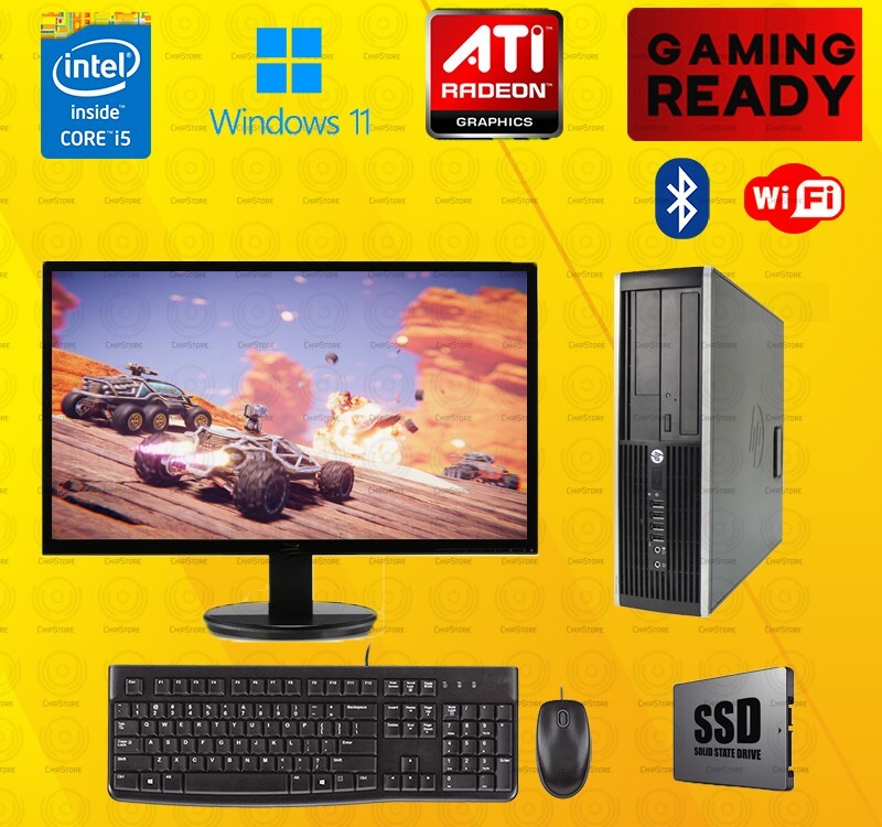 DOTA Gaming Desktop PC SSD Computer ATI 2GB GDDR5 Win 10 8GB bundle