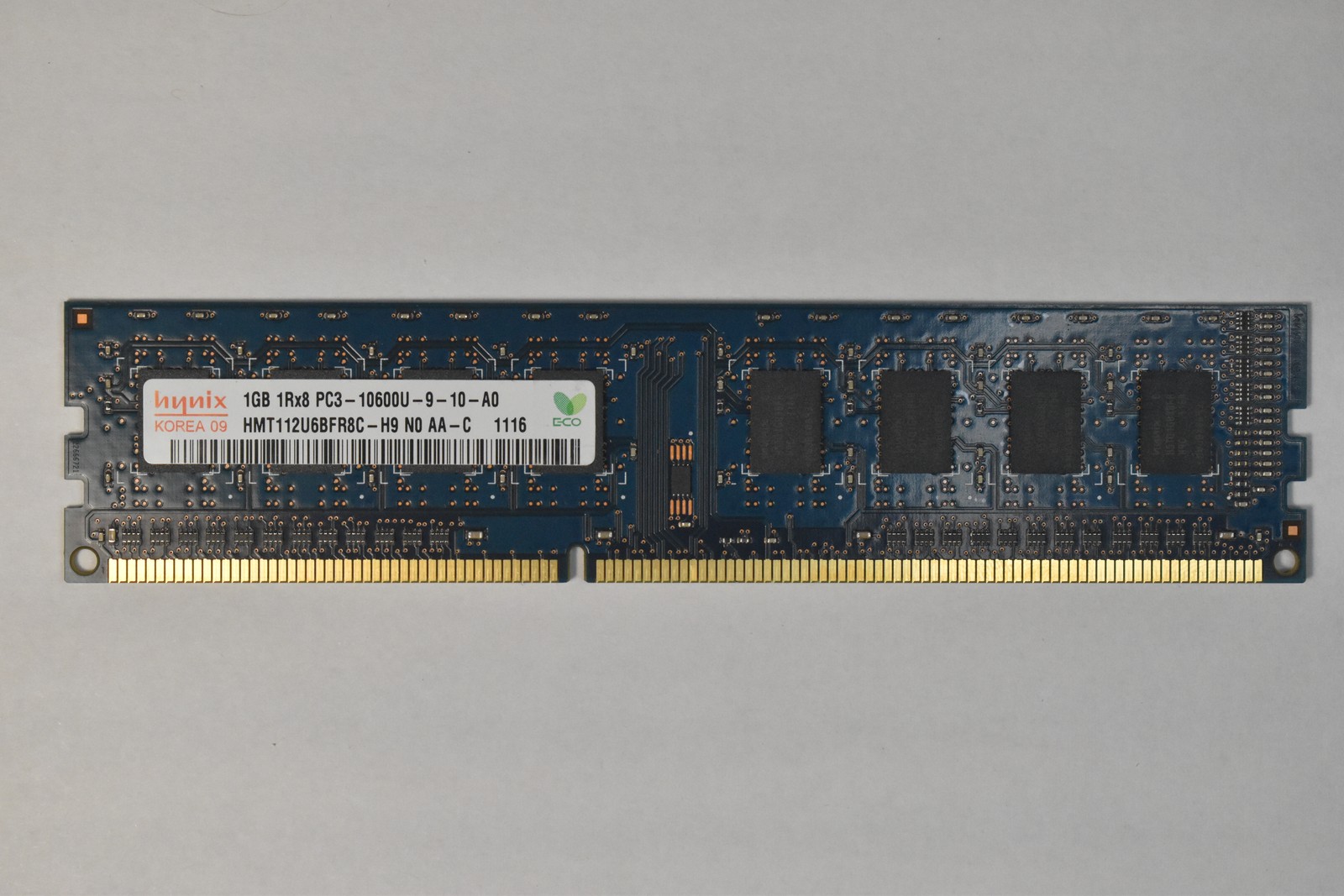 SK Hynix 1 GB DDR3-1333 Desktop UDIMM RAM Memory HMT112U6BFR8C-H9
