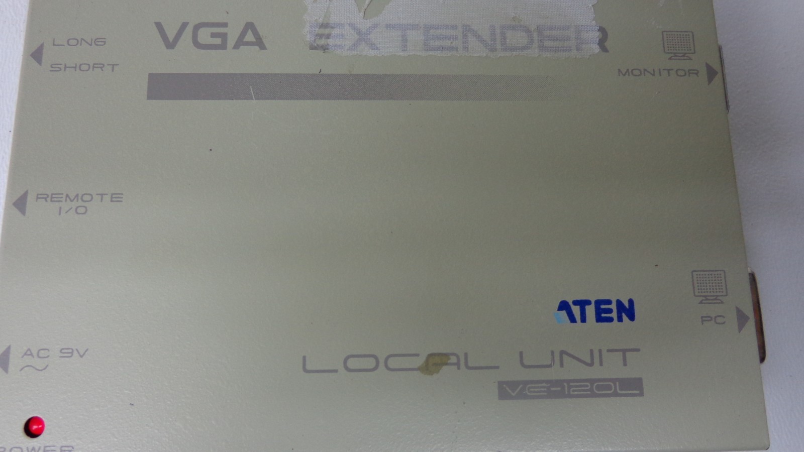 Aten VE-120 VGA Extender Local Unit Video Signal Booster NO AC Adapter VE-120L