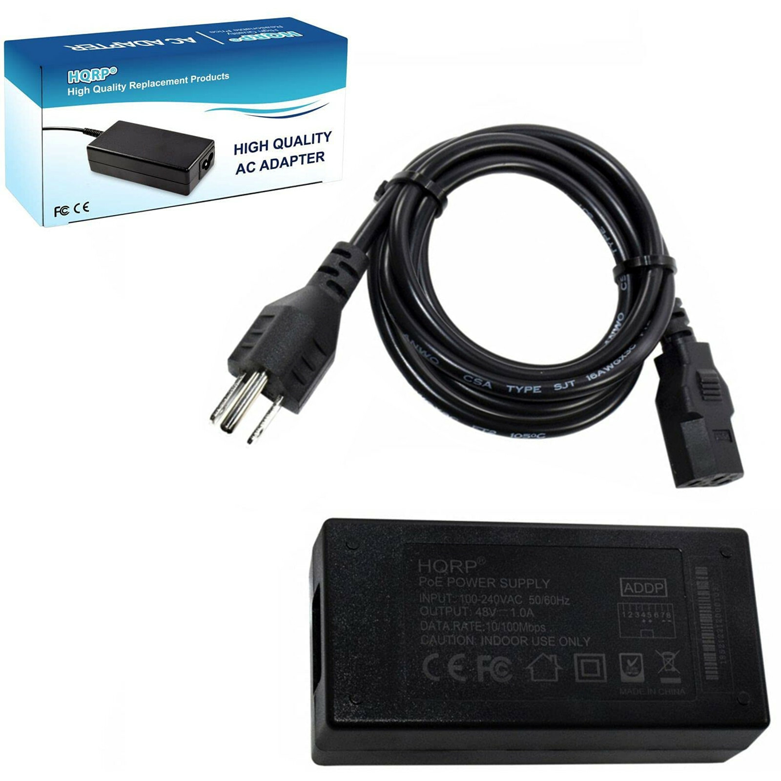 HQRP 48V POE Injector IEEE 802.3AT for Meraki MR3 MR12 MR18 MR24 Access