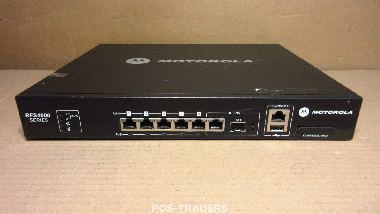 Motorola RFS-4000 RFS-4010-00010-WR 802.11n Wireless LAN Controller 1X SFP
