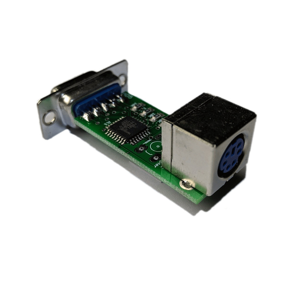Commodore 64 Mouse Adapter PS/2 PS2 to 1351 4x Different Modes