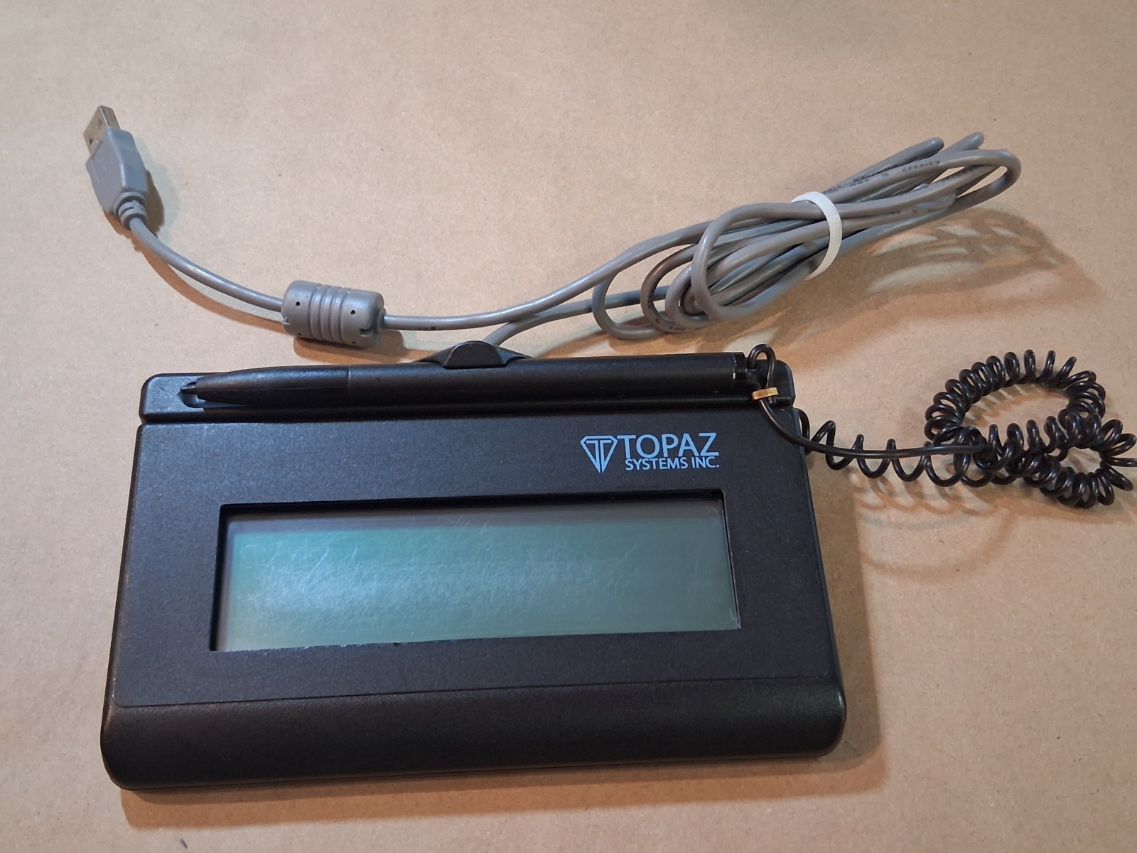 Topaz System T-LBK460-HSB-R USB Signature Capture Pad .