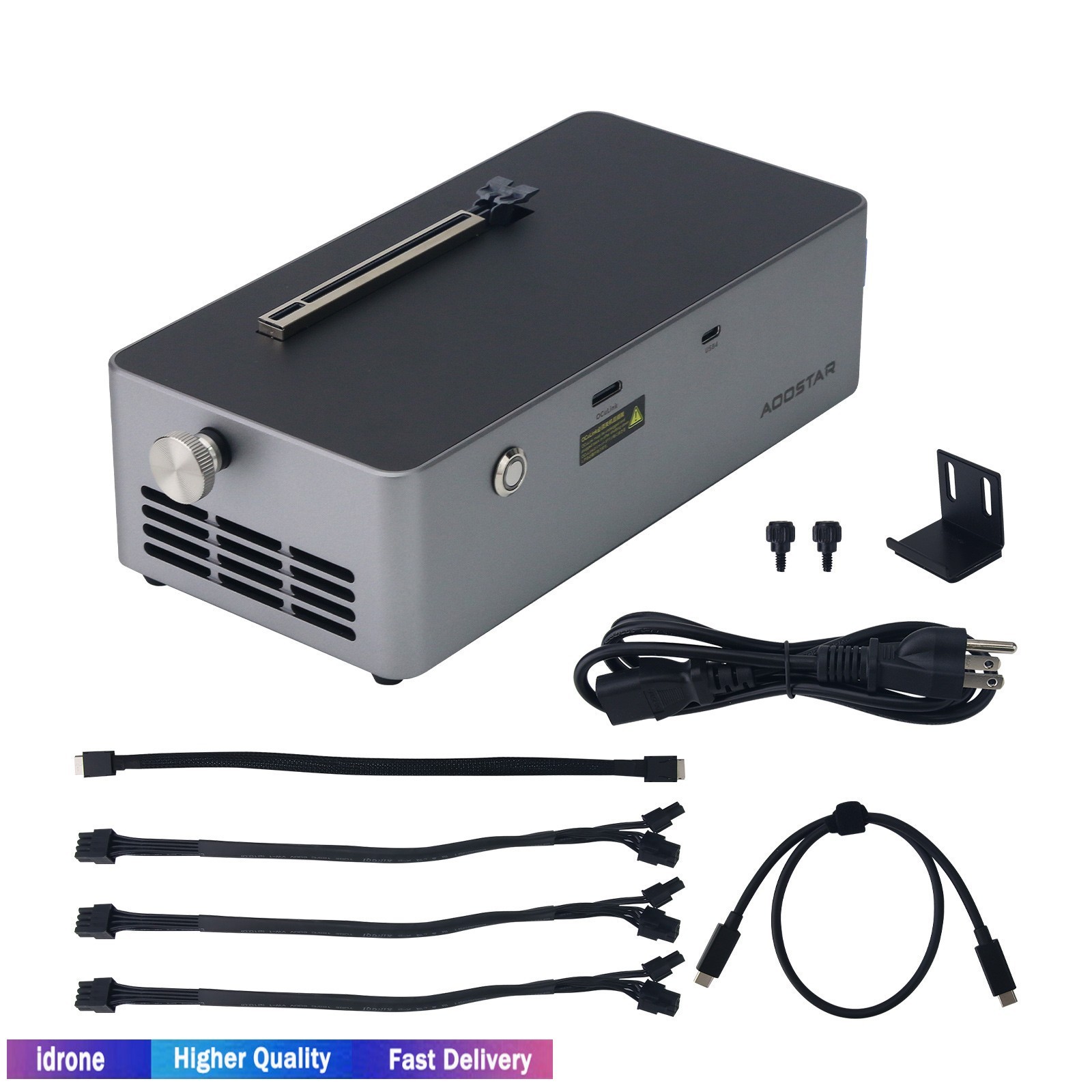 GPU Expansion Dock Built-in 800W PSU OCUlink USB4 Fits for AMD Intel NVIDIA AG02