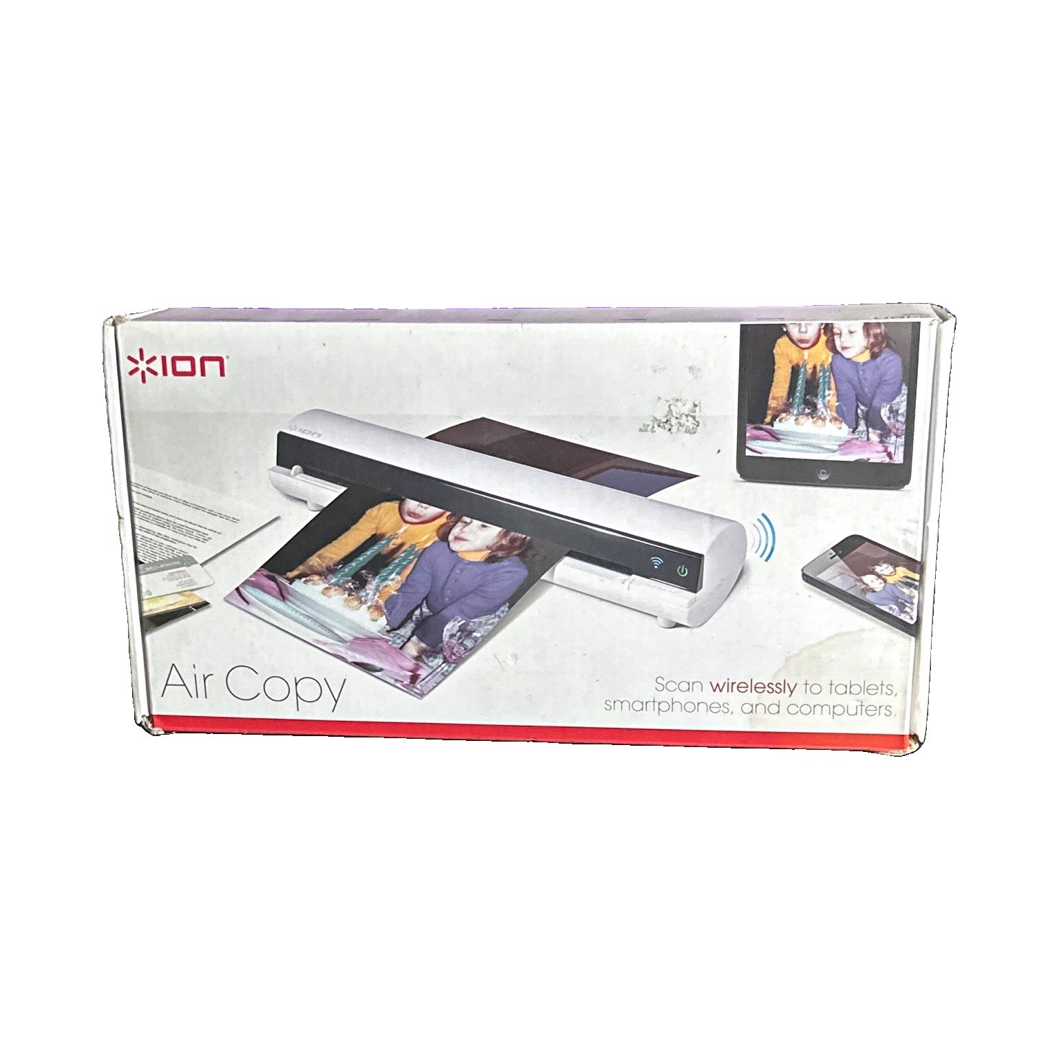 ION Air Copy Wireless Portable Scanner OPEN BOX