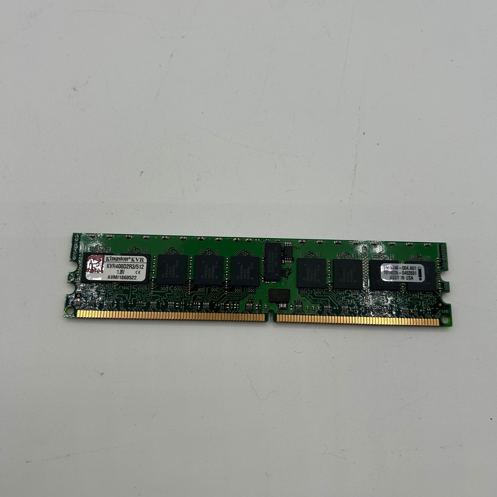 Kingston RAM Memory Stick Green Good 512MB KVR400D2R3/512 1.8V
