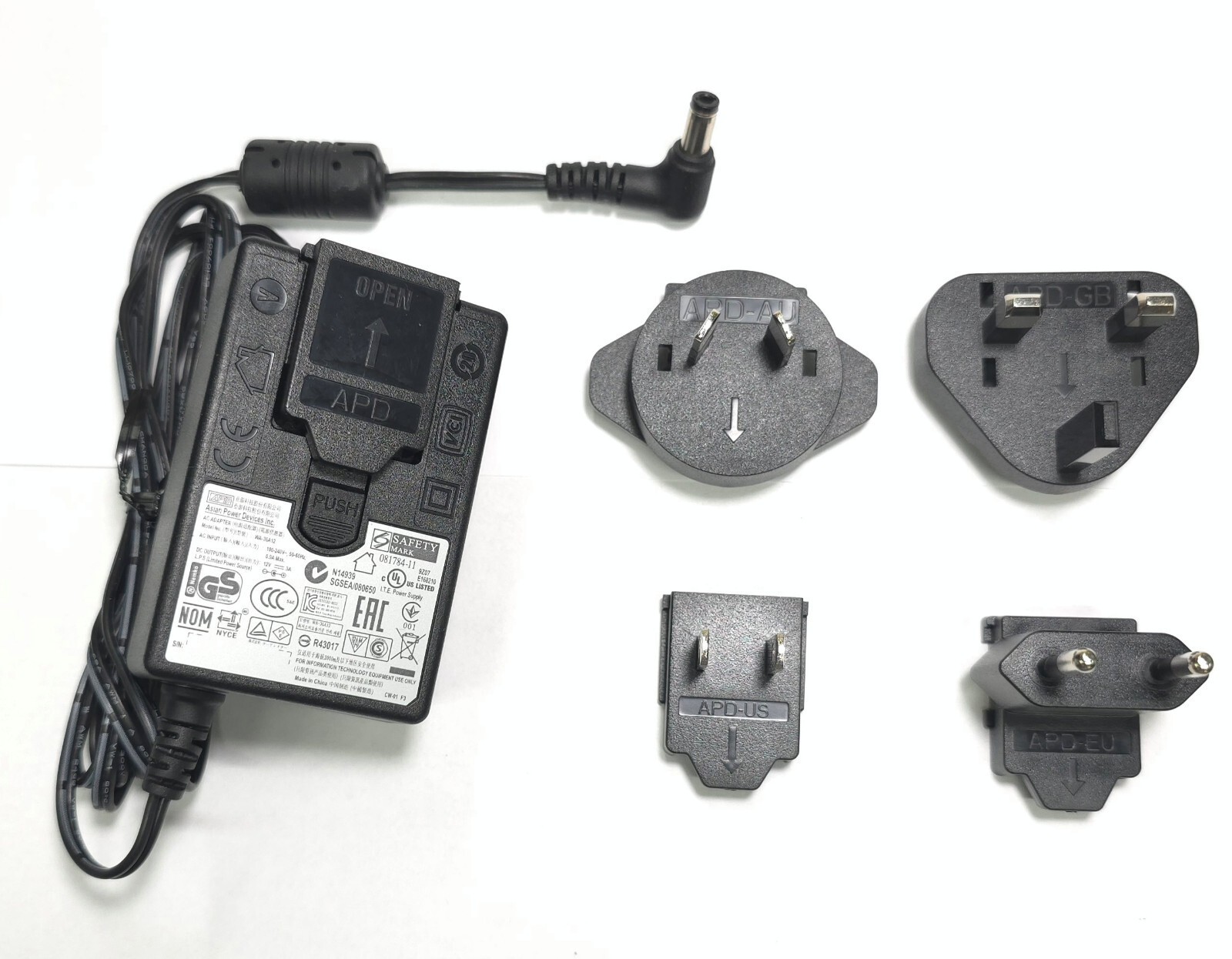 Original APD 12V AC Adapter For Seagate Backup Plus Hub STEL6000100 6TB