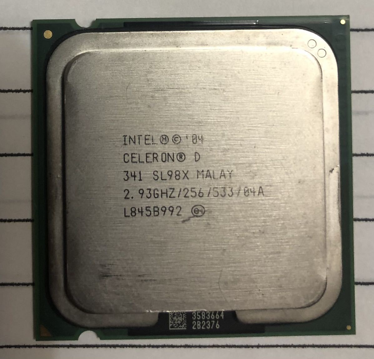 Intel 04 CELERON 2.93GHz