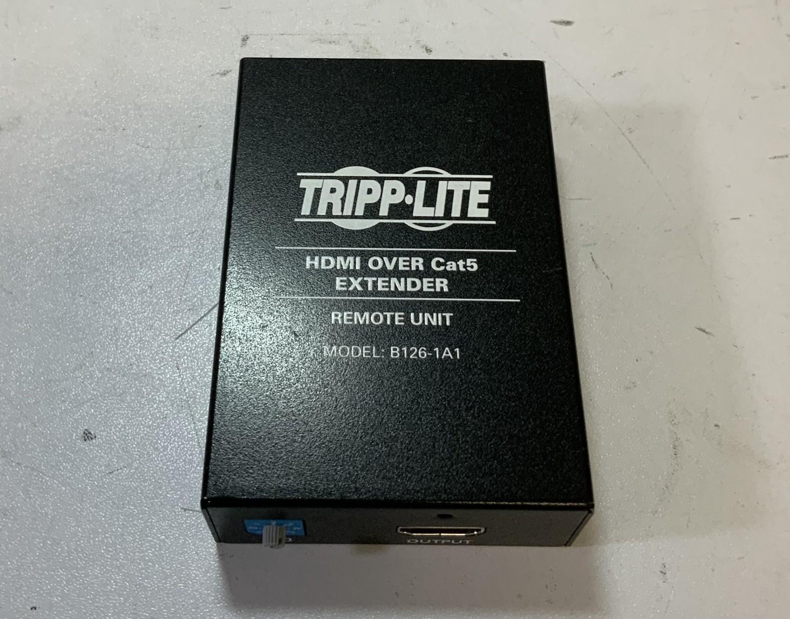 Tripp Lite B126-1A1 Remote Unit HDMI Over Cat5 Extender, Black "H1B"
