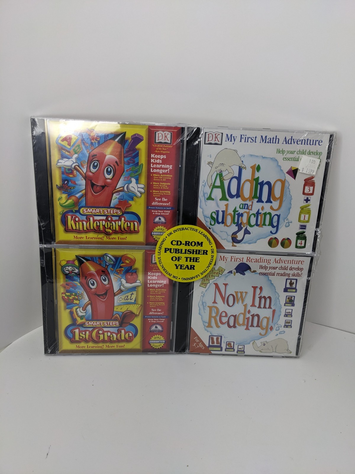 DK Interactive Learning Set CD-ROM Kindergarten-Grade 1 Math Reading 