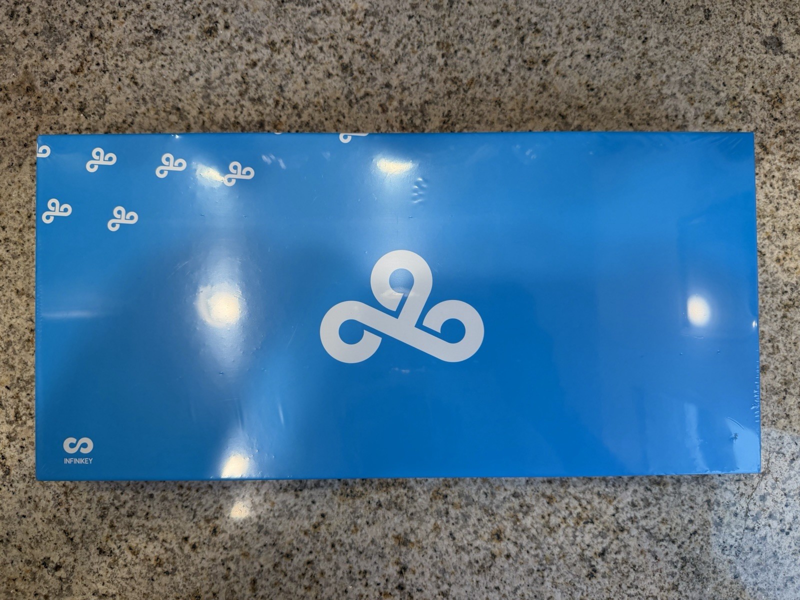 Cloud9 C9 Esports X Infinikey Keycap Base Set Brand New Sealed Blue White