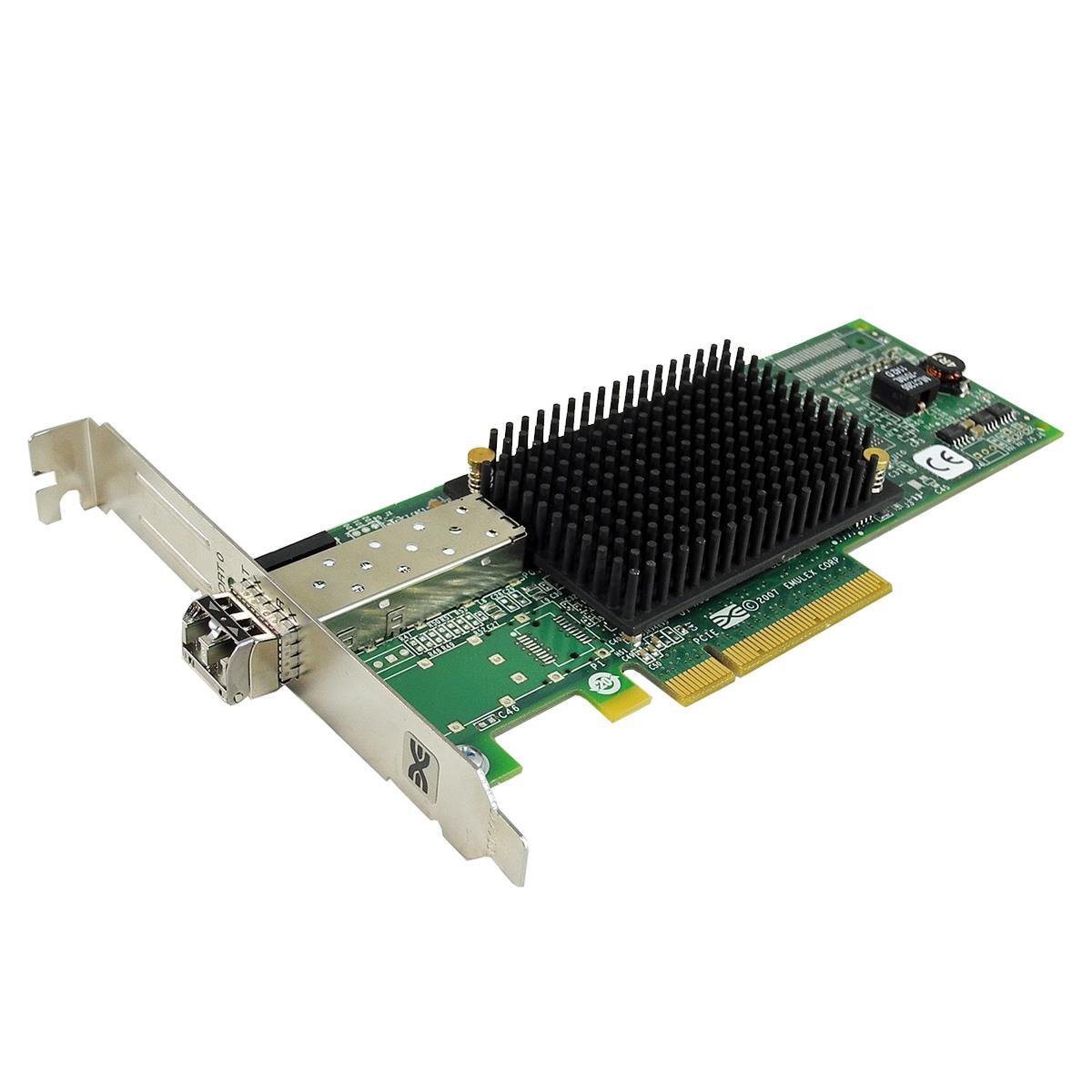 EMULEX LightPulse LPE12000 8Gb/s PCIe x8 FC Server Adapter P002181-02B + 1x 8GB 