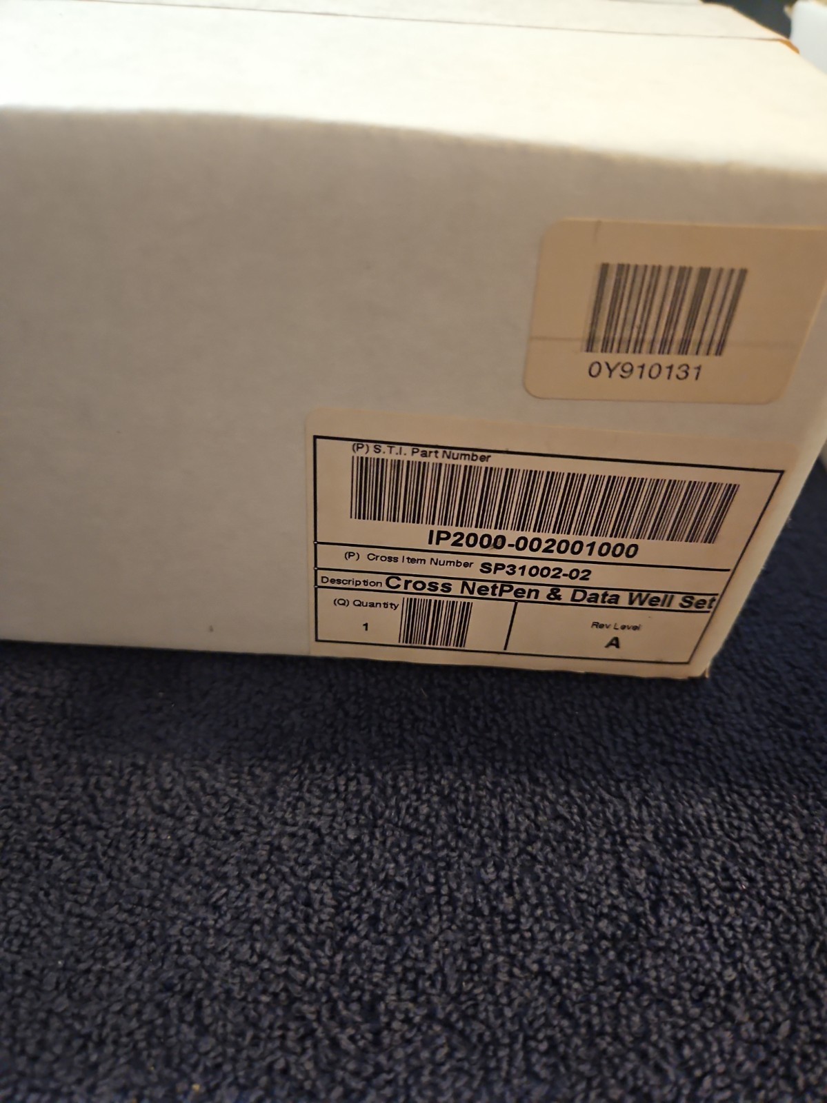 RARE VTG Cross NetPen & Data Well Set Ip2000-002001000 BRAND NEW SEAL ( SYMBOL )