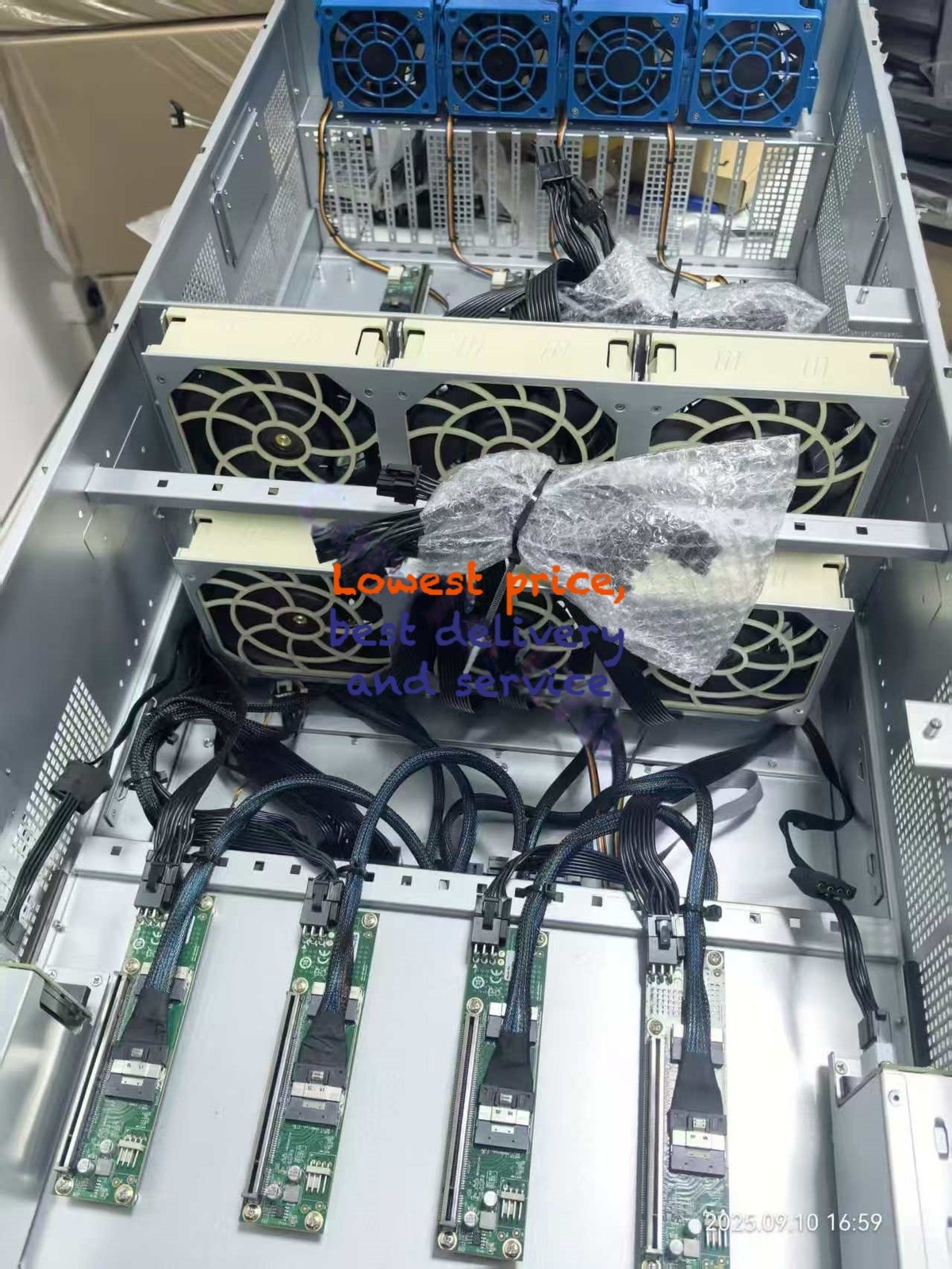 1PC NEW ASRock RACK GENOA2D24G-2L 6U 8GPU PCIe 5.0 X16 Bandwidth Server Fast#