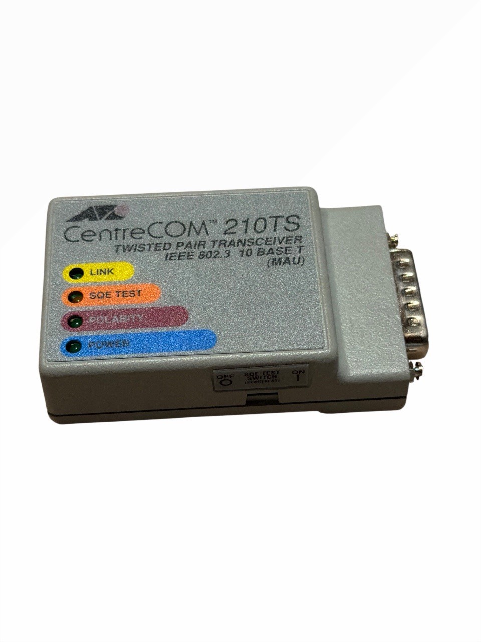 Allied Telesis Transceiver Slimline with 4 LEDs - Model AT210TS-05D