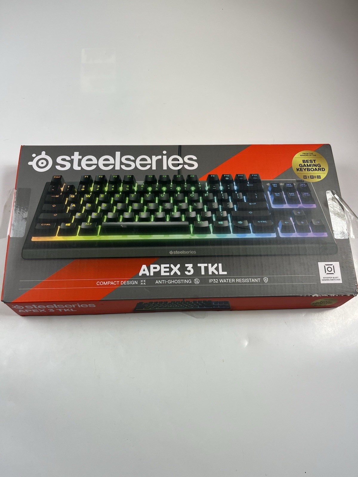 Steelseries Apex 3 TKL Wired RGB Gaming Keyboard