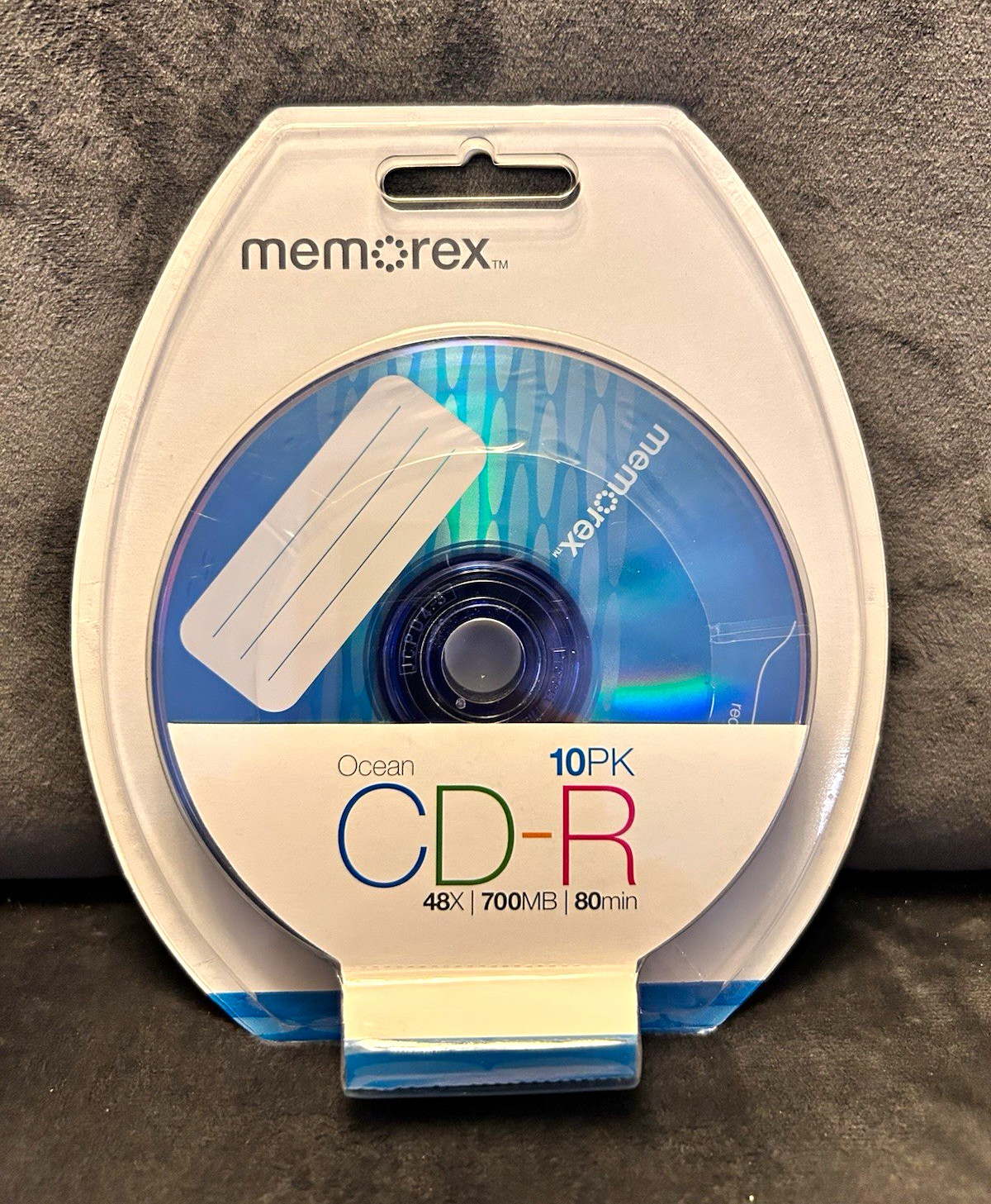 Memorex Ocean CD-R 10-Pack 48x 700MB 80min Recordable Discs Spindle