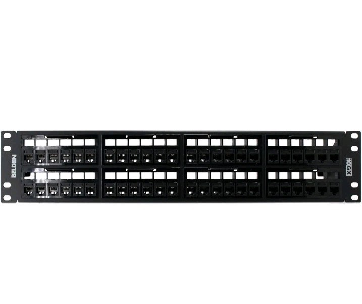 Belden RVAPPF2U48BK 10GX RevConnect Category-6A Patch Panel, CAT6A, (Opened Box)