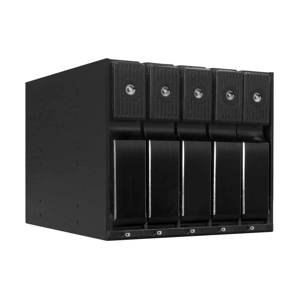 Kingwin Hard Drive Enclosure for Computer PC Case Internal 5 Gunmetal Gray