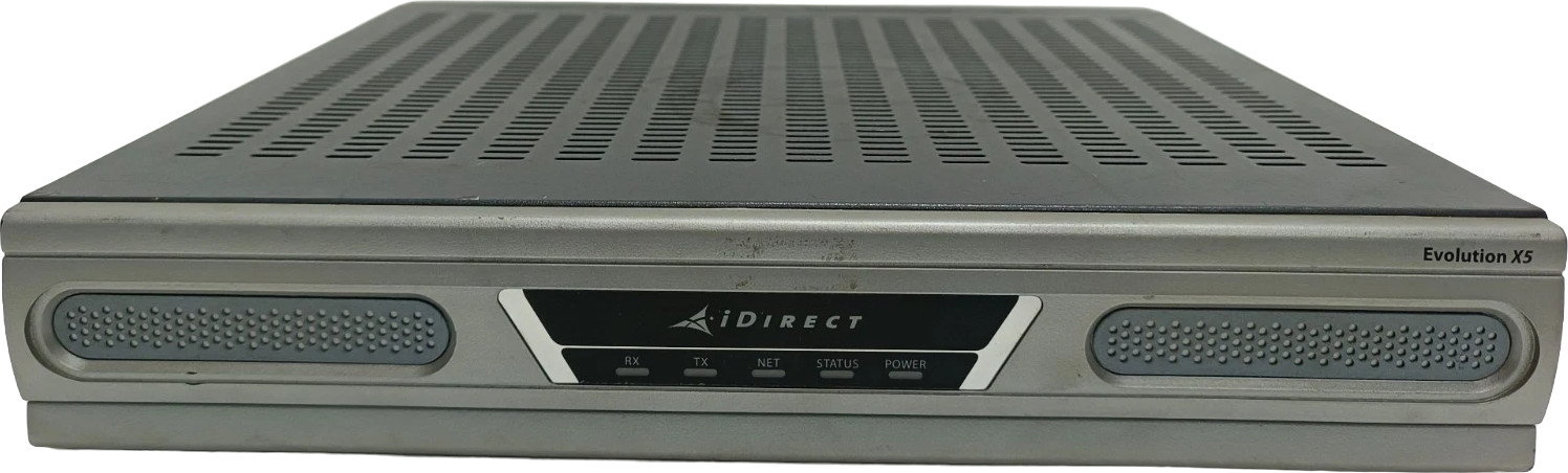 New Open Box iDirect Evolution X5 Satellite Router with Power Supply (CX)