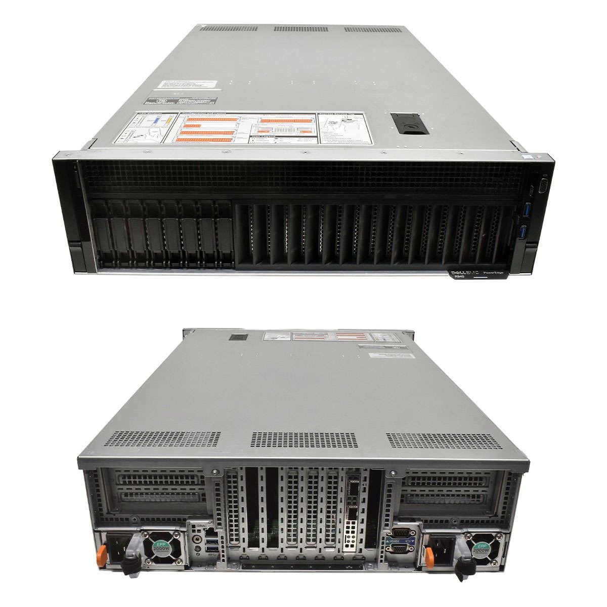 Dell PowerEdge R940 Server 4x Gold 6240L CPU No PC4 RAM 8xSFF 2.5" No Backplane