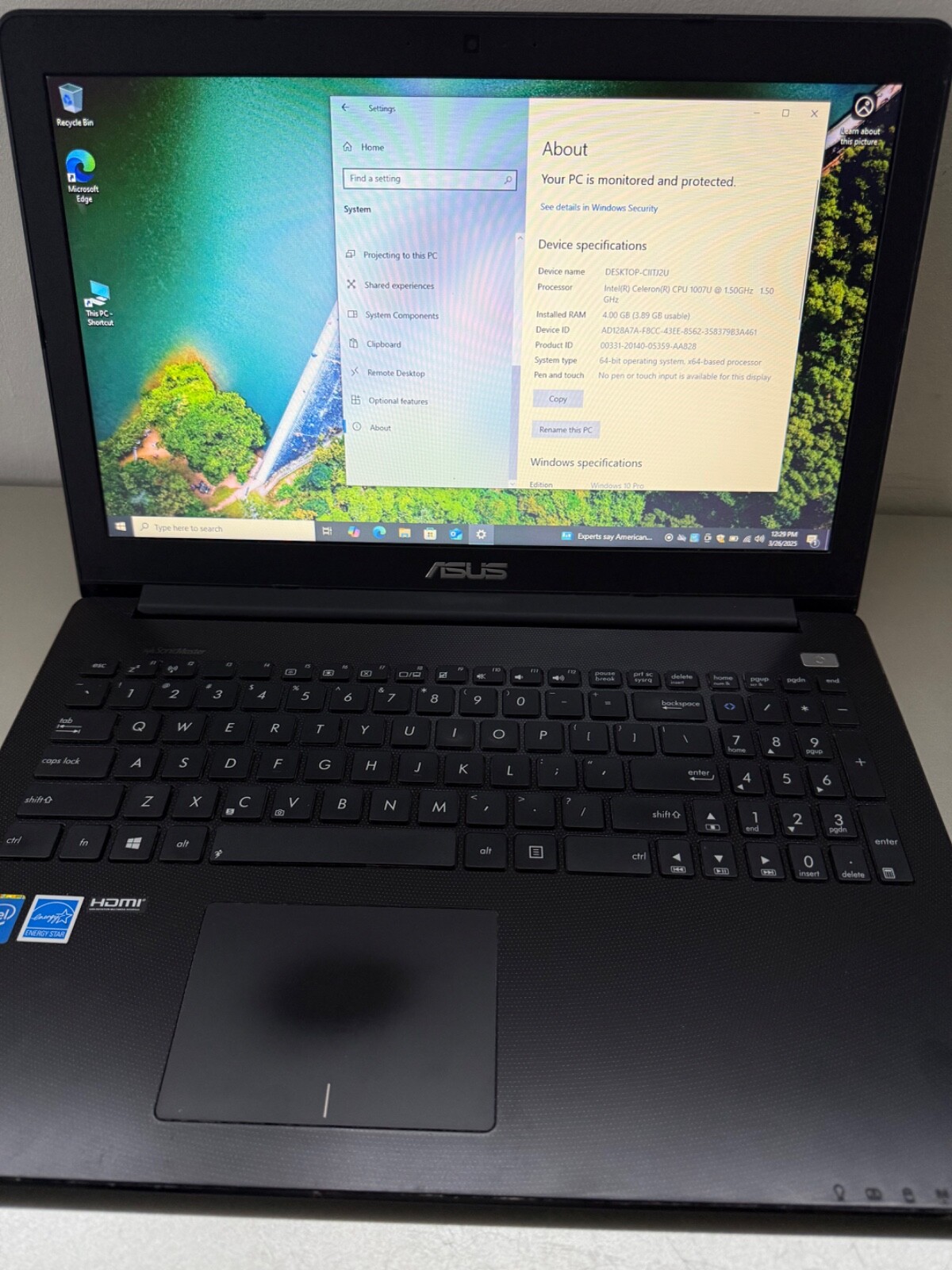 ASUS Notebook - X502C