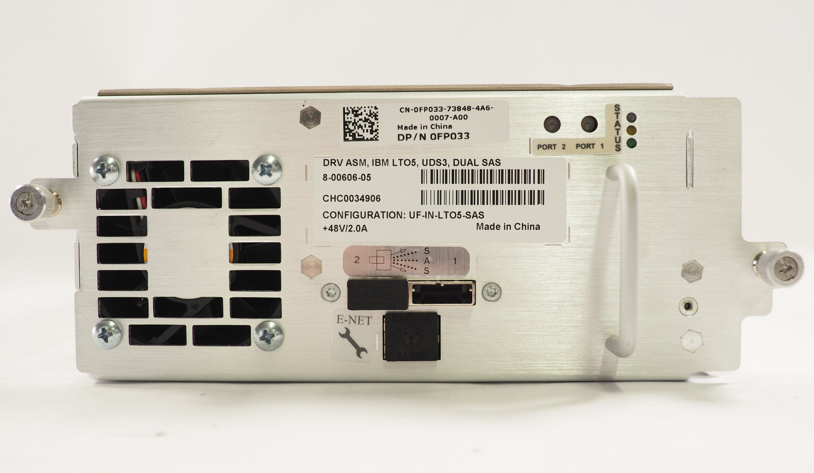 IBM LTO-5 UF-IN-LTO5-SAS FP033 Dual SAS Tape Drive